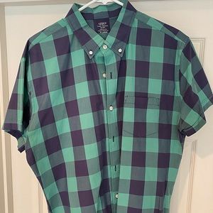 J. Crew plaid button up